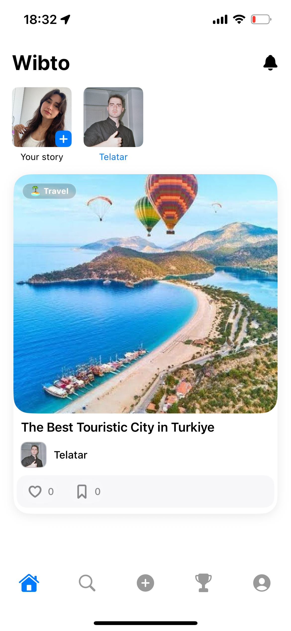 Wibto App Screenshot